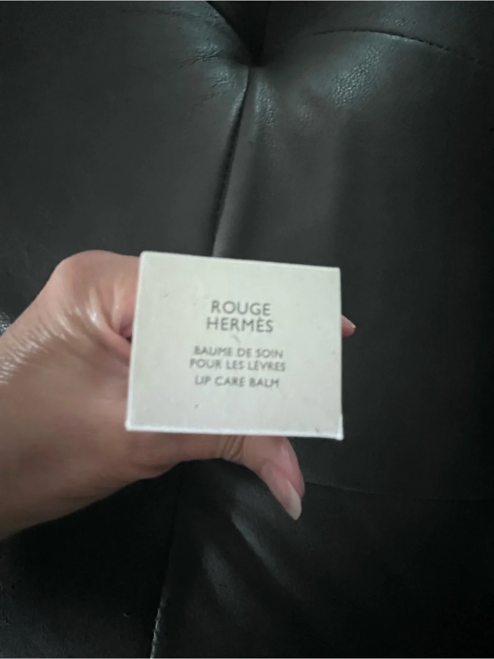 Hermès Rouge Hermès Lip Care Balm - Giftable W/ Box & Dusty